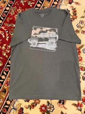 Banana Republic Olive Green Crew Neck Tee